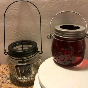 Candle holders 2 piece lot